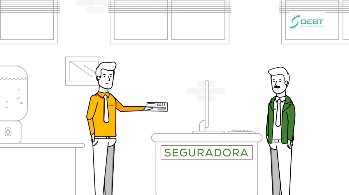 Demonstração de vídeo personalizado de cobrança DEBT